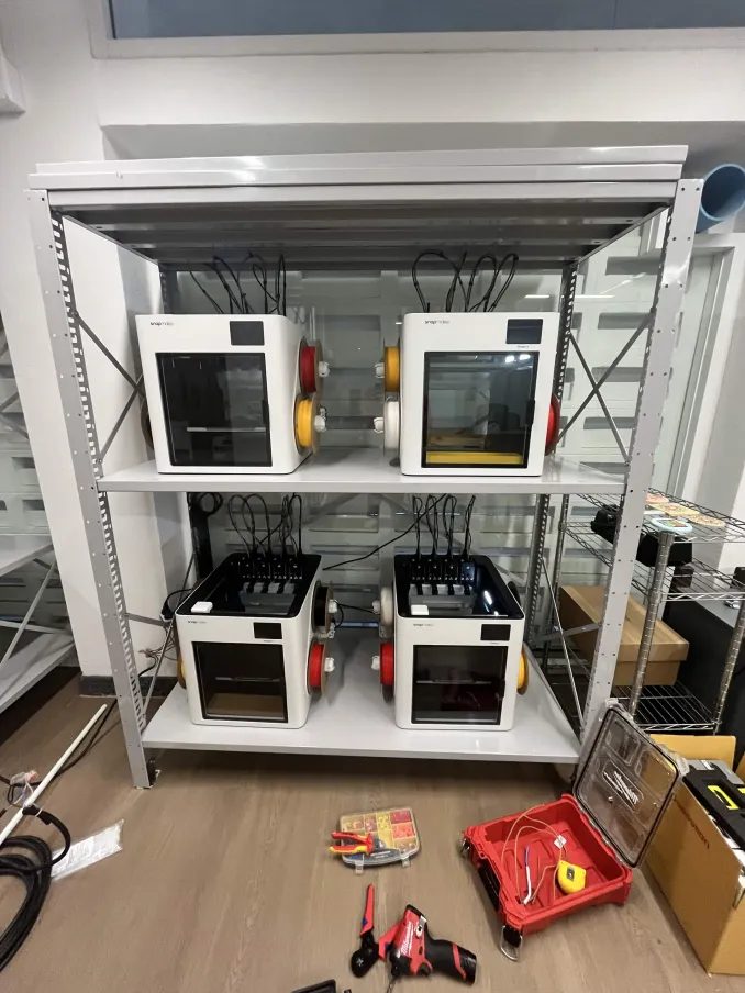 SCIS 3D Print Farm